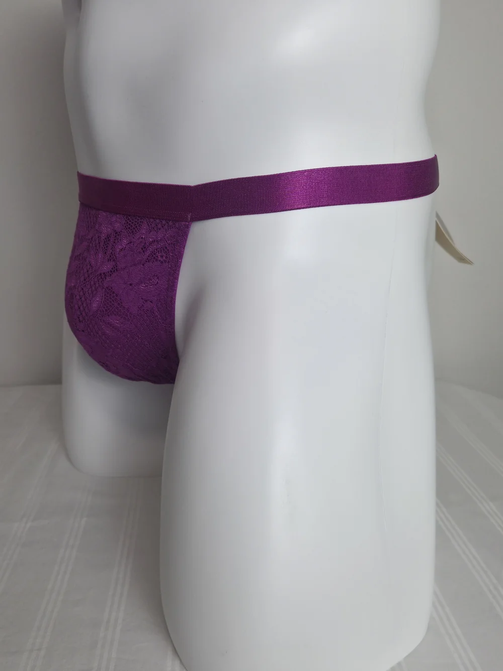 Cosabella Swiss Beet Lace Men's Italian Thong